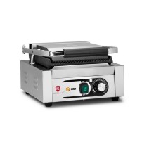 Kontakt grill pojedynczy | ryflowany | Resto Quality | 1,8 kW | RESTO QUALITY RQK811A