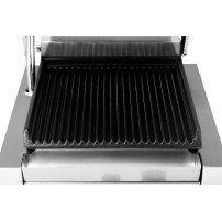 Kontakt grill pojedynczy | ryflowany | Resto Quality | 1,8 kW | RESTO QUALITY RQK811A