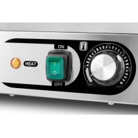 Kontakt grill pojedynczy | ryflowany | Resto Quality | 1,8 kW | RESTO QUALITY RQK811A