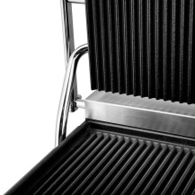 Kontakt grill pojedynczy | ryflowany | Resto Quality | 1,8 kW | RESTO QUALITY RQK811A