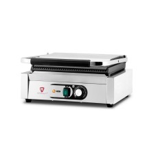 Kontakt grill pojedynczy | ryflowany | Resto Quality | 2