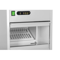 Kostkarka do lodu | 24kg/24h | zasobnik 5kg |  czynnik R290 | chłodzona wodą | 330x470x580mm | RESTO QUALITY RQ24W