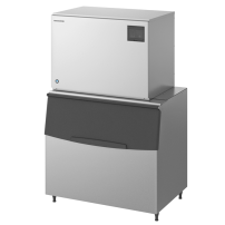 Łuskarka do lodu Hoshizaki RESTO QUALITY FM-1800ALKE-R452N-SB | 1590 kg/24h | chłodzona powietrzem | bryłki lodu