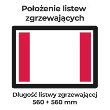 Pakowarka próżniowa komorowa iSENSOR L | wolnostojąca | listwa 560 + 560 mm | pompa BUSCH 63 m3/h | 1,5 kW | FIL6B2E2