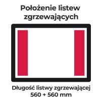 Pakowarka próżniowa komorowa iSENSOR L | wolnostojąca | listwa 560 + 560 mm | pompa BUSCH 63 m3/h | gaz obojętny | FIL6B2G2