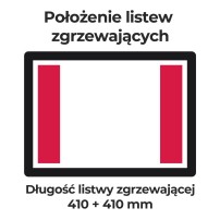 Pakowarka próżniowa komorowa iSENSOR S | wolnostojąca | listwa 410 + 410 mm | pompa BECKER 20 m3/h | gaz obojętny | FSS2K2G2