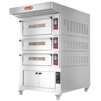 Piec elektryczny piekarniczy 1 komorowy | modułowy | wys. komory 18 cm | 2x400x600 mm | 3x33 cm | T POLIS 2/MC18 IoT