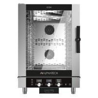 Piec konwekcyjno-parowy ICET101E | automatyczne mycie | 10x GN 1/1 | 10x600x400 | Alphatech by Lainox | ICET101E+ILCS+NPK