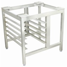 Podstawa pod piec konwekcyjny M04NEGNV | z prowadnicami na tace| RESTO QUALITY PPM04