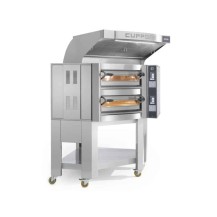 Piec do pizzy 1 komorowy na podstawie 5 x 350mm Cuppone Caravaggio CR535/1TS