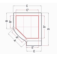 Piec do pizzy 2 komorowy narożny na podstawie 2 x 8 x 350mm Cuppone Caravaggio CR835/2CD