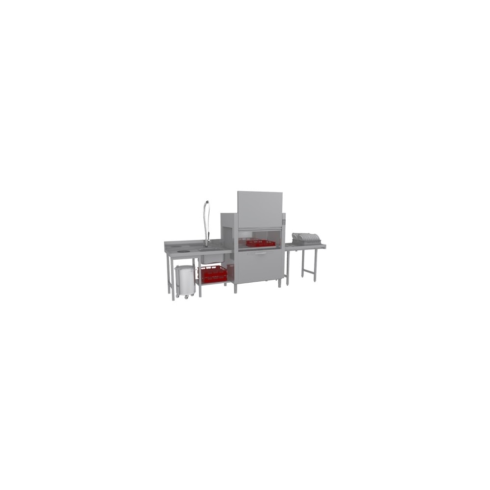 Zmywarka tunelowa, 1150x770x1615, RM GASTRO CT 160 ABT