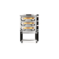 Piec do pizzy 3-komorowy sterowany elektronicznie