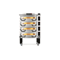 Piec do pizzy 4-komorowy sterowany elektronicznie