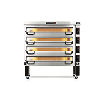 Piec do pizzy 4-komorowy sterowany elektronicznie