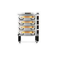 Piec do pizzy 4-komorowy sterowany elektronicznie