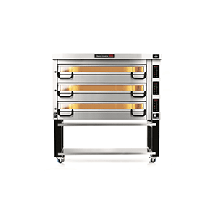 Piec do pizzy 3-komorowy sterowany elektronicznie