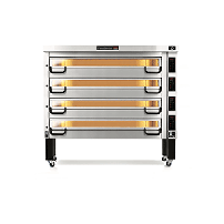 Piec do pizzy 4-komorowy sterowany elektronicznie