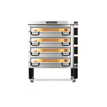 Piec do pizzy 4-komorowy sterowany elektronicznie