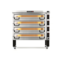 Piec do pizzy 4-komorowy sterowany elektronicznie