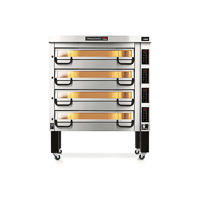 Piec do pizzy 4-komorowy sterowany elektronicznie