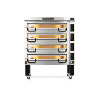 Piec do pizzy 4-komorowy sterowany elektronicznie