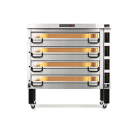 Piec do pizzy 4-komorowy sterowany elektronicznie