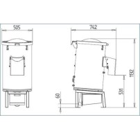 Obieraczka do cebuli | nierdzewna | wsad 30 kg | 1,15 kW | C/E OP30 Resto Quality C/E OP30