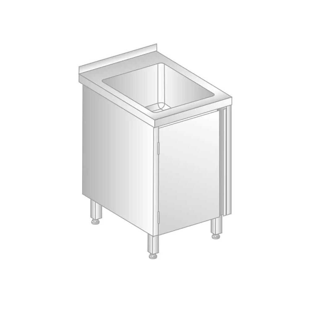UMYWALKA Z SZAFKĄ 500x500x850 Dora-Metal DM-3231