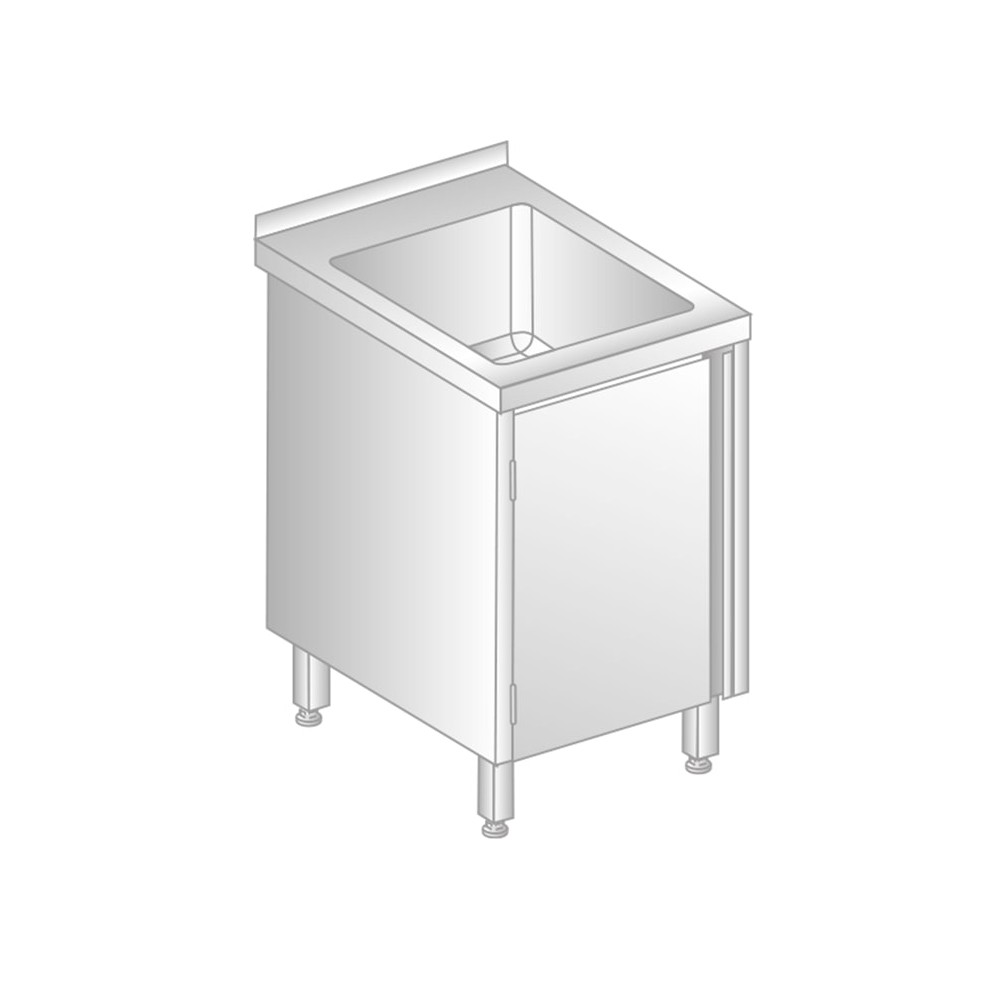 UMYWALKA Z SZAFKĄ 500x600x850 Dora-Metal DM-3231