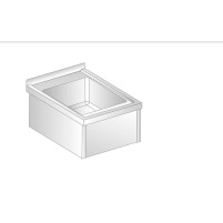 ZLEWOZMYWAK NIERDZEWNY 500x500x240 Dora-Metal DM-3232