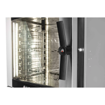 Piec konwekcyjno-parowy ICEM051E | 5x GN 1/1 | 5x 600x400 | Alphatech by Lainox  | sterowanie manualne