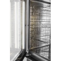Piec konwekcyjno-parowy gazowy ICGM071E | 7x GN 1/1 | 7x 600x400 | Alphatech by Lainox  | sterowanie manualne