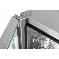 Piec konwekcyjno-parowy gazowy ICGM071E | 7x GN 1/1 | 7x 600x400 | Alphatech by Lainox  | sterowanie manualne