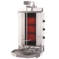 Gyros | opiekacz elektryczny do kebaba | 3 palniki | wsad 40kg KLG230 Resto Quality