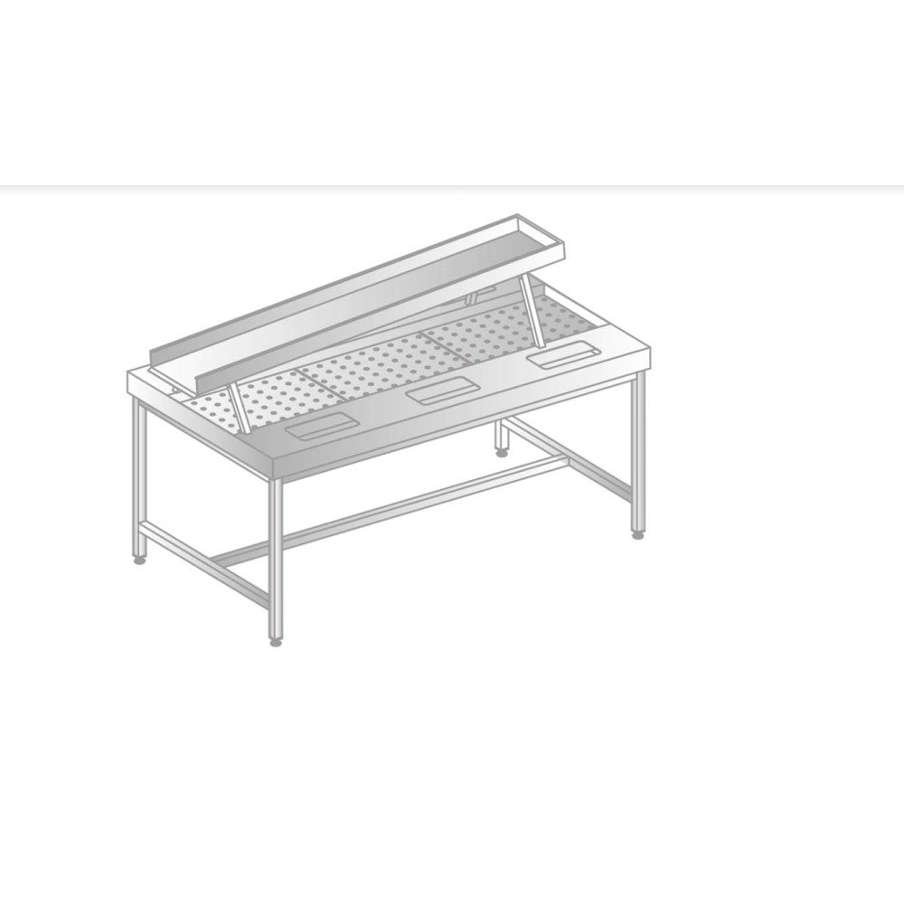 STÓŁ DO OCZKOWANIA 2200x1100x850 Dora-Metal DM-3251