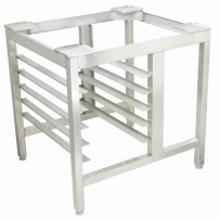 Podstawa pod piec konwekcyjno-parowy NP-SA NB-SP | z prowadnicami na tace Resto Quality PPI