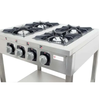 Kuchnia gazowa wolnostojąca 4 palnikowa RQ403554 | 32,8kW Resto Quality