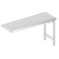 STÓŁ WYŁADOWCZY ROLKOWY DO ZMYWAREK 1100x634x850 Dora-Metal DM-3277