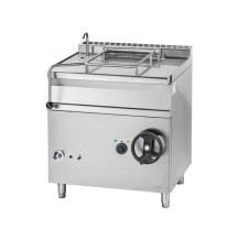 Patelnia uchylna elektryczna | stal nierdzewna | 12 kW | 400V | 80 l | 800x900x900 mm | RQBS85.98E