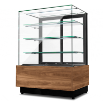 Witryna cukiernicza chłodnicza Dolce Visione Basic 900 | 900x690x1300 mm
