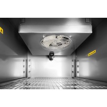 Szafa chłodnicza RQSEGC 700 L | GN 2/1 | stal z powłoką aluminiowo-cynkową | drzwi lewe | 700 l | 693x826x2008 mm