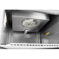 Szafa chłodnicza RQSGLC 700 R | GN 2/1 | stal nierdzewna | drzwi prawe | 700 l | 653x842x2040 mm