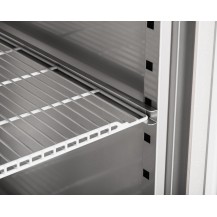 Szafa mroźnicza RQSEGM 700 R | GN 2/1 | stal z powłoką aluminiowo-cynkową | drzwi prawe | 700 l | 693x826x2008 mm