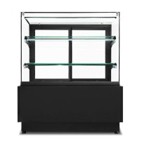 Witryna cukiernicza neutralna Dolce Visione Breve Neutro Premium 1300 | wersja obniżona | DOLCEVISIONEBREVENEUTRO1300W5