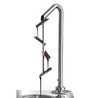 Dyspenser do czekolady | nastawny | dwa zbiorniki 5,5 kg | 1,9 kW | 230V | 740x460x820 mm | CHOCOHOTTWO