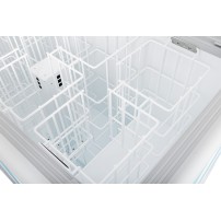 Dystrybutor do lodów | witryna do lodów | konserwator | retro | 6 tub | okrągłe kuwety | 1063x670x895 mm | GELATO POZETTI 6 BLUE