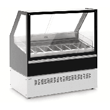 Dystrybutor do lodów | witryna do lodów | konserwator | RESTO QUALITY GELATO VG 10 | 10 kuwet | 1286x778x1161 mm