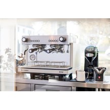 Ekspres do kawy 2-grupowy RESTO QUALITY EX2 Mini 2GR W | biały | 2,8 kW | 515x575x460 mm