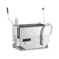 Filtr oleju do smażenia | urządzenie do filtrowania oleju | zbiornik 30l | wydajność filtracji 20 l/min | RESTO QUALITY SF5000